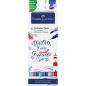 Preview: Faber-Castell Goldfaber Aqua Dual Marker 6er Etui Lettering Set Sea